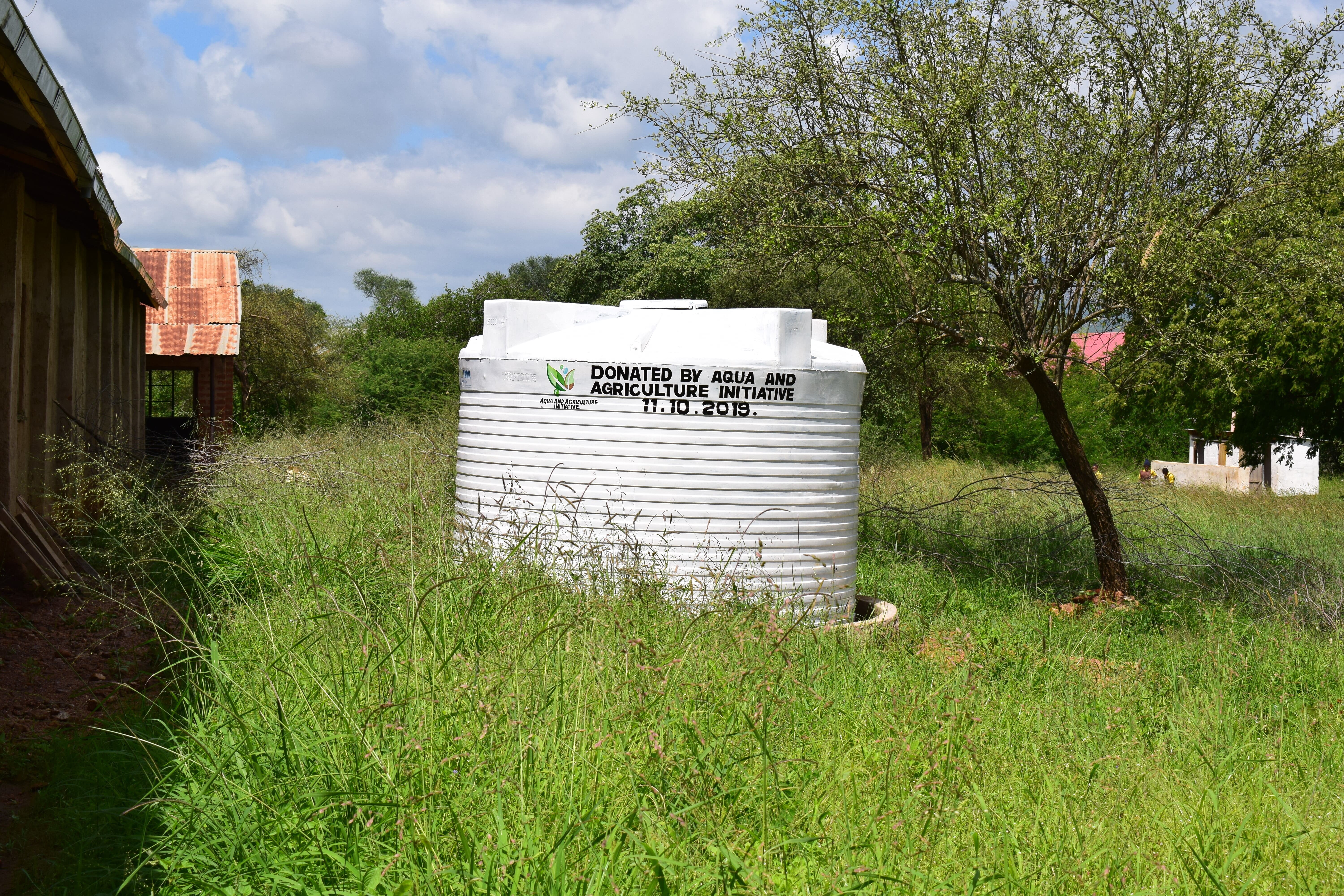 Water tank installed at Mulenyu Primary School